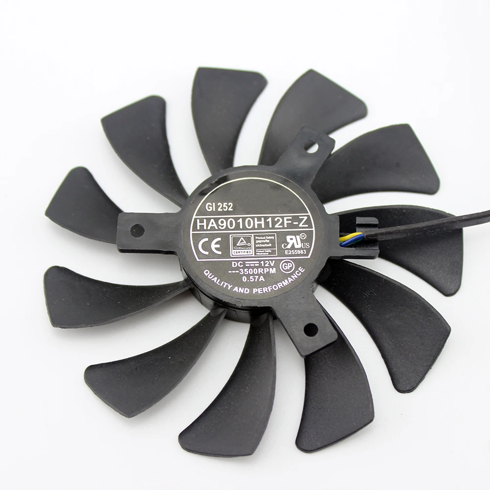 2pcs/set P106 GTX 1060 GPU VGA cooler For MSI GeForce GTX1060 GTX-1060-6GT-OC INNO3D GTX 1060 6GB video Graphics Card cooling