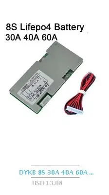 DYKB 3S 4S 12v 14,4 V 30A 40A 60A литий-ионная lifepo4 литиевая батарея защита инвертор для платы высоковольтный баланс цепи ячейка BMS