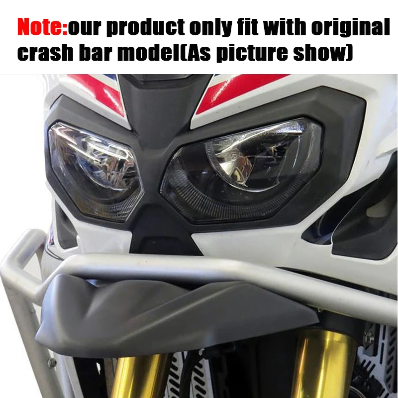 Для HONDA CRF1000L Африка Твин мотоцикл части ABS пластик передний нос обтекатель клюв защитный кожух крыло