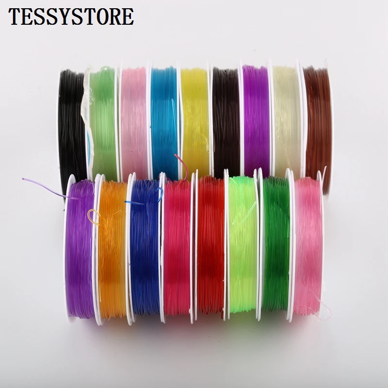 Strong Crystal Elastic Beading Line Cord Thread String for DIY Necklace Transparent