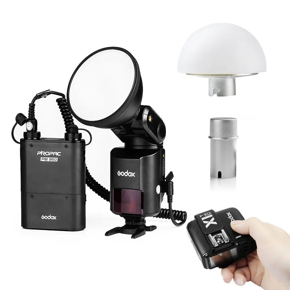 

Godox AD360II 360W E-TTL Flash For Canon + Soft Diffuser + Battery + X1C Trigger