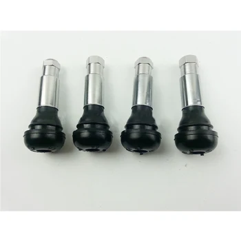 

4 Pcs/set Wheel Car Air Port Stem Durable Heat Cold Tolerance Chrome Tubeless Ozone Resistant Dust Proof Cap Aluminum For TR414C