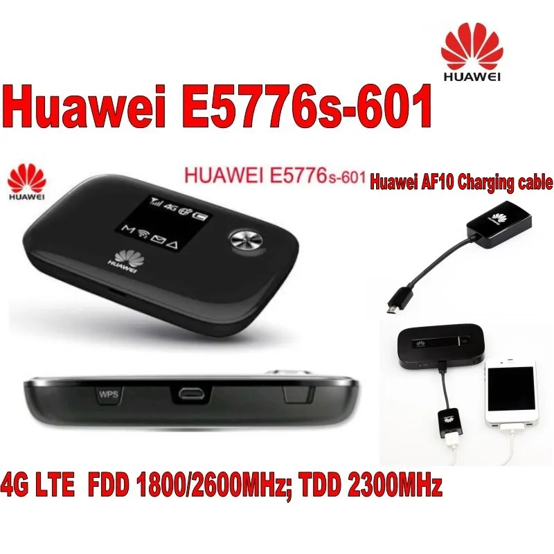 Huawei E5776s-601 4G LTE FDD TDD беспроводной маршрутизатор 150 M Wifi модем Hotspot9+ huawei AF10 зарядный адаптер