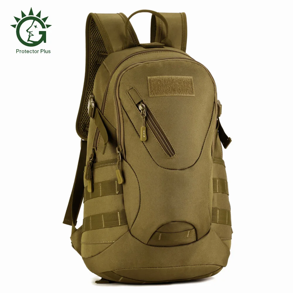 

Protector Plus 20L Waterproof Backpack Military Tactical Molle Army Bag Camping Hiking Rucksack Durable School Bag Outdoor Bag