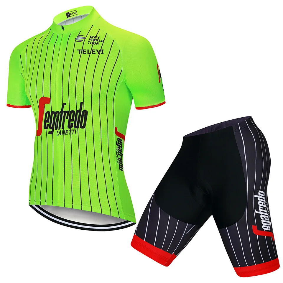 uci одежда для велоспорта Джерси Быстросохнущий велосипед для мужчин одежда летняя треккинг команда Велоспорт гель для трикотажа набор велошорт - Цвет: Send by photo