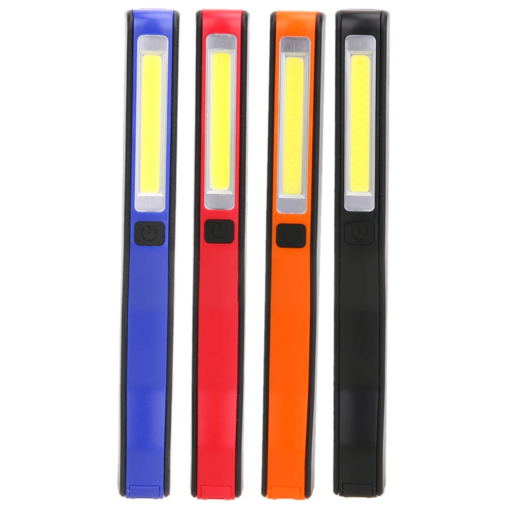 

USB Charging Mini LED Flashlight COB Work Light 180 degrees Rechargeable