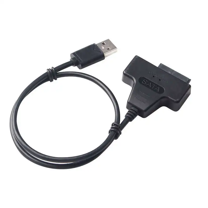 

ULT-BEST Super Speed Usb 2.0 To Sata 3.0 7+6 13 Pin Pin Adapter For 2.5 Inch Hard Drive Ssd Type-C Adapter Cable Converter