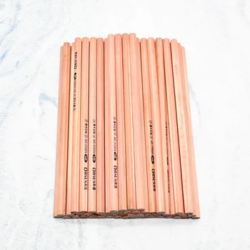 

Environmentally friendly wooden shell HB sketch pencil set 50 PCS / PACK black core log pencil sketch painting supplies