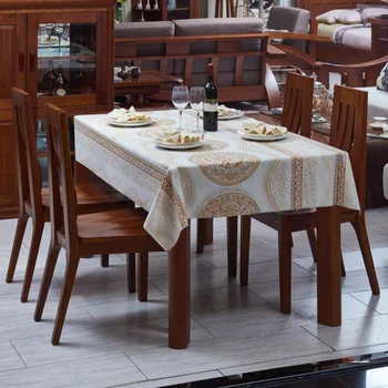

European style simple tea table Cotton Linen Tablecloth waterproof household hotel tablecloth art tablecloth table cover