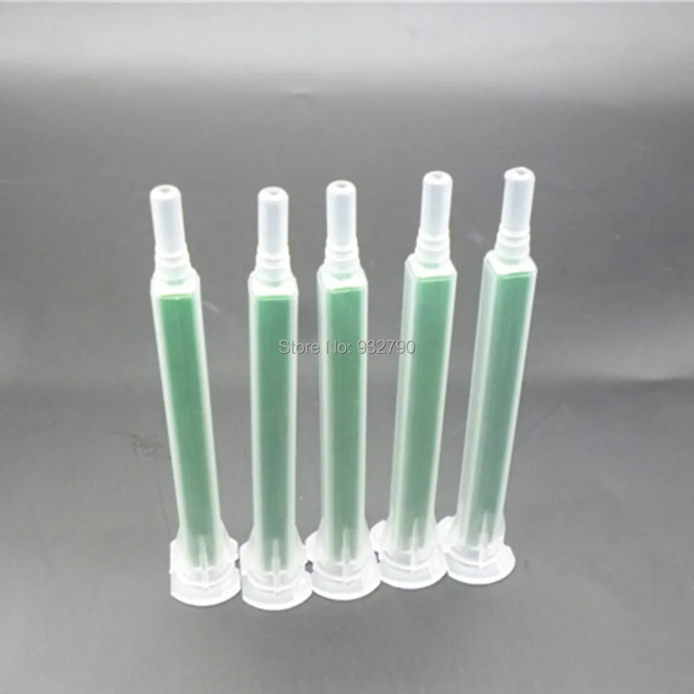Plastic AB Glue Resin Static Mouth Mixing Nozzles Tube 83mm Two Component Liquid Mixing Needles Tube For AB Glue Mixed Use