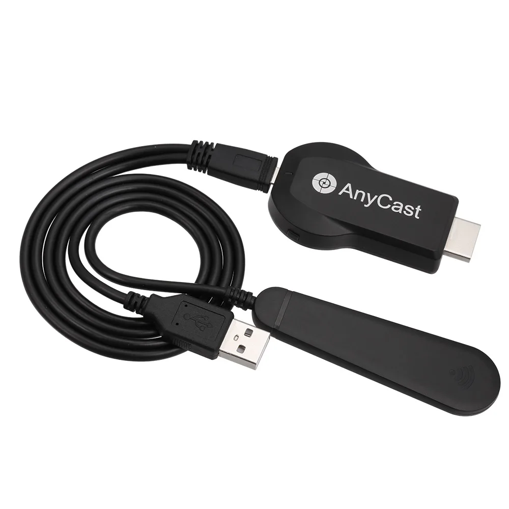 

Any Cast M100 Dongle 2.4G WiFi 4K Display TV Dongle Receiver Airplay DLNA Mirror for Android TV to HDTV Projector Plug and Play