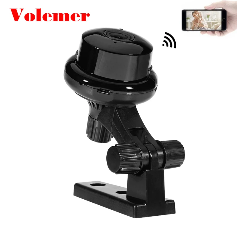 

Volemer 2018 Newest Wifi Mini Camera Infrared Nigh Version Micro Camcorder Portable Small Camera VK 1080P Mini Kamera PK C1 H5