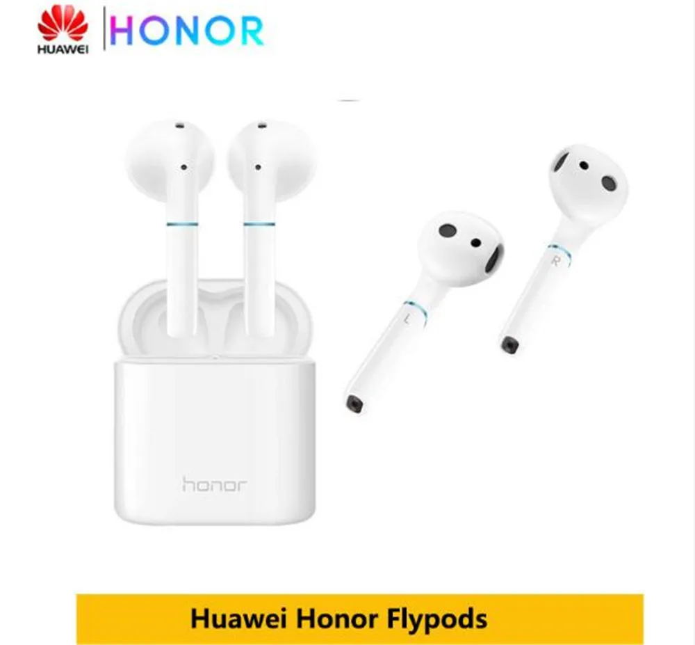 

Original Huawei Honor Flypods Wireless Touch Waterproof Dynamic TWS Earphone Tap control Wireless Charge Bluetooth 5.0 earphone