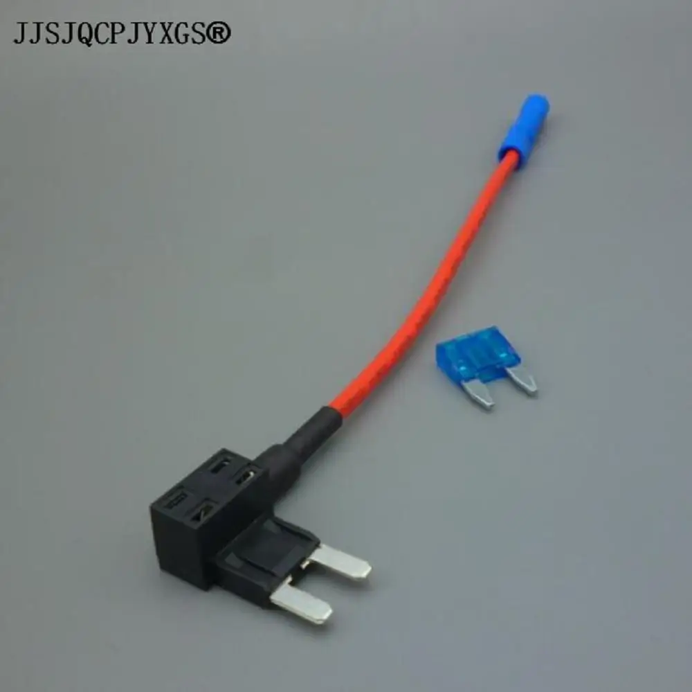 JJSJQCPJYXGS 100 набор добавить цепь плавкий предохранитель Копилка назад мини лезвие держатель предохранителя 12v24v