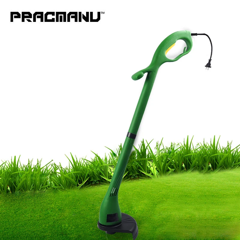 

PRACMANU 220v Home Electric Lawn Mower Portable 400W Grass Trimmer Garden Lawn Mower Weeding Machine 12000 rev/min