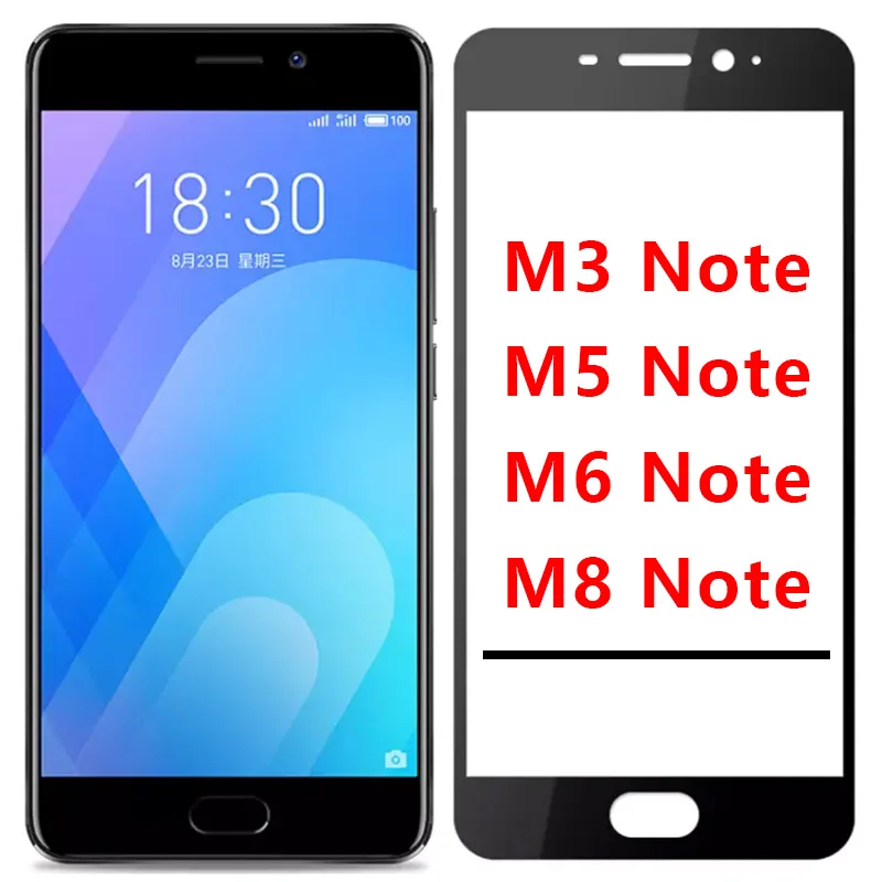 Защитное стекло для Meizu M6 Note защитное на Maisie M5 M3 M8 не закаленное защита экрана M 3 5 6