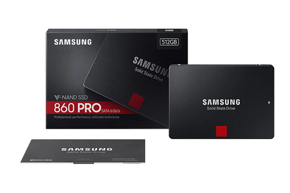 Samsung 2,5 дюймов SATA III SSD 860 PRO 256 ГБ 512 1 ТБ 2 ТБ Внутренний твердотельный жесткий диск для ноутбука