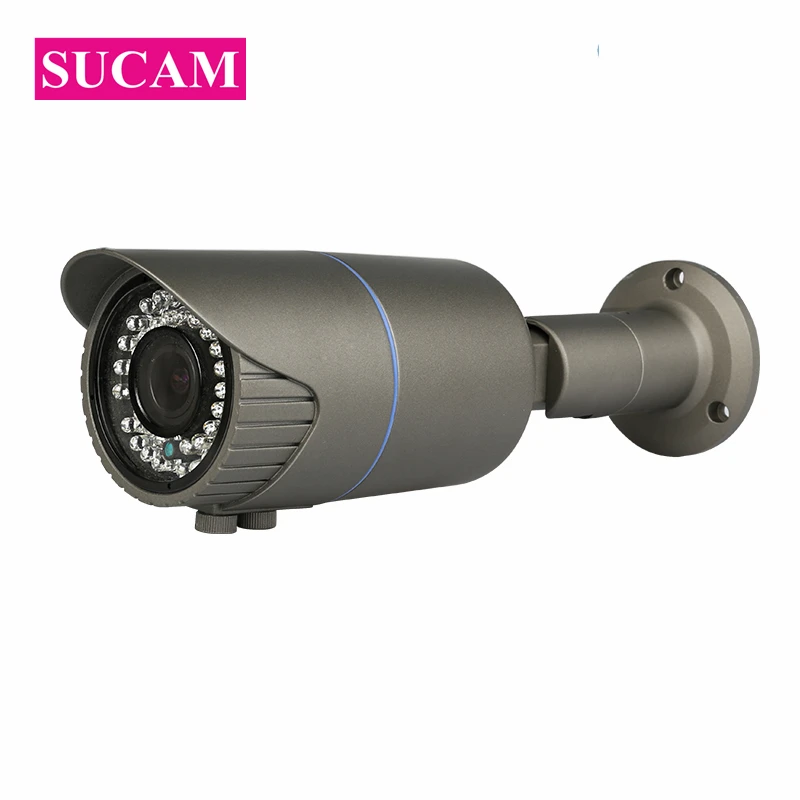 

SUCAM Waterproof 2MP 4MP POE IP Camera Zoom 2.8-12mm Varifocal Lens P2P Motion Detection Wired Network POE Camera ONVIF