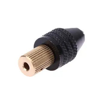 

3.17mm Drill Clip Hole Miniature Hand-Twisted Self-Tightening Drill Chuck Fixture Clamp 0.3-3.4mm Small Electric Mill Wood