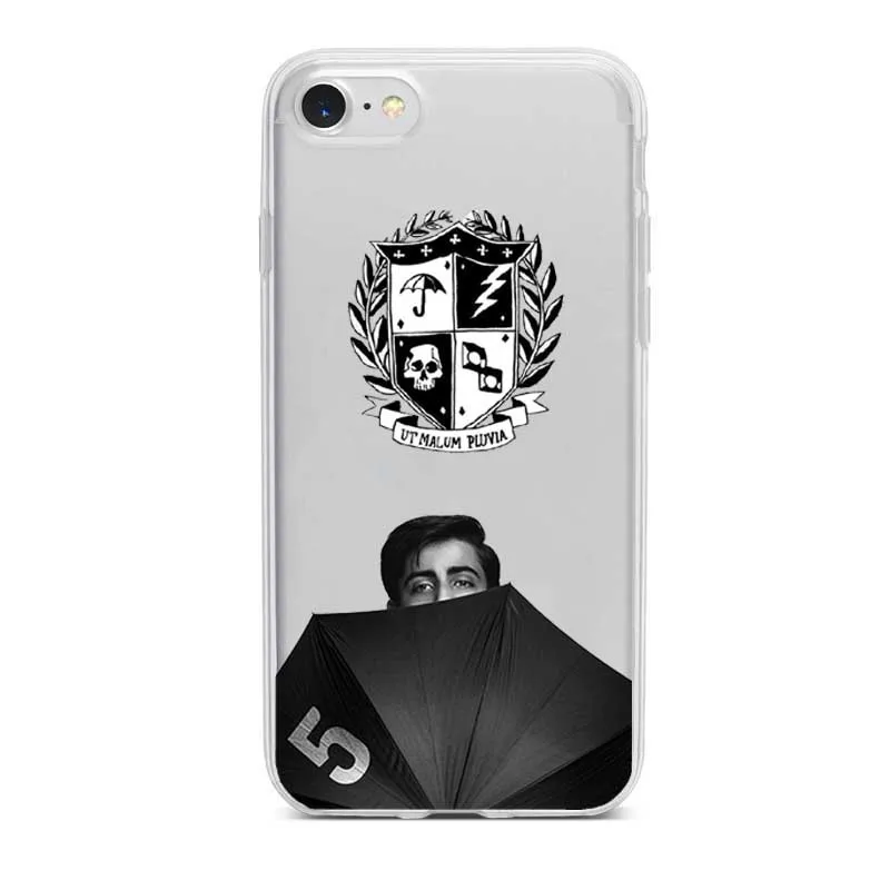 Umbrella Academy TPU Мягкий Прозрачный чехол для телефона для iphone 11 11Pro 11ProMax X XR XS Max 8 8Plus 7 7Plus 6 6Plus 5 SE - Цвет: TPU