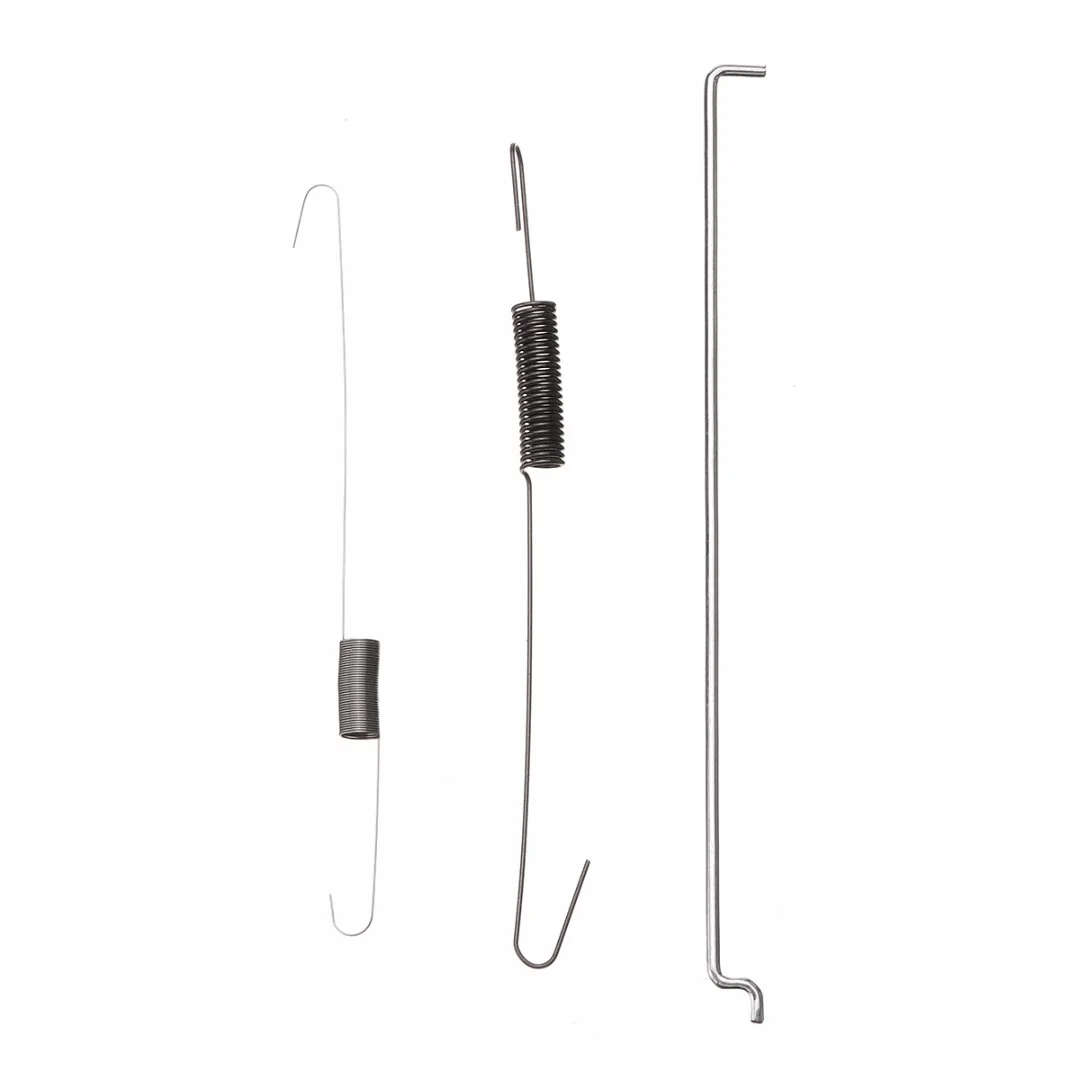 6pcs/2set  Metal Throttle Return Spring Governor Link Rod Set 16555-ZE1-000 16561-ZE1-020 Fit for Honda GX140 GX160 GX200