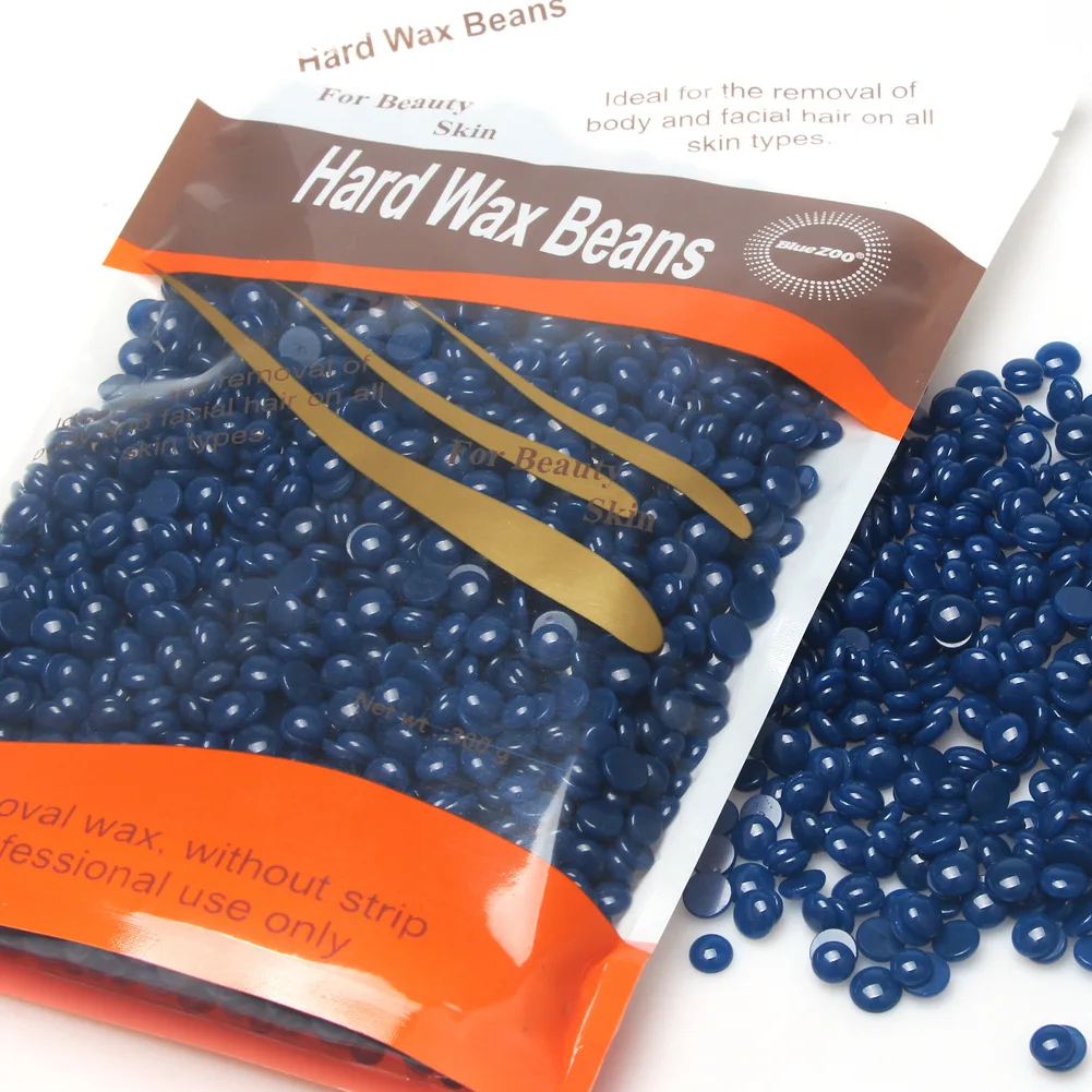 300g No Strip Depilatory Hot Film Hard Wax Pellet Waxing Bikini Hair Removal Depilatory Wax Beans