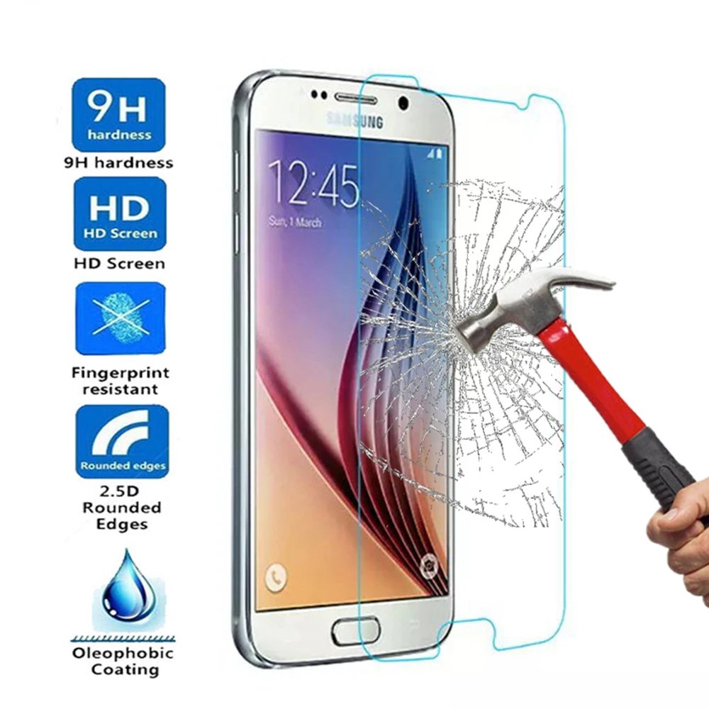 Защитное стекло для samsung s5 защитное на galaxy s4 samsug s3 s2 mini закаленное защиты