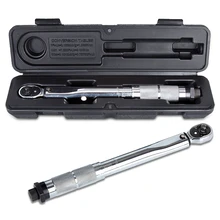 Hakkin 1/4 ''приводной динамометрический ключ Capri Tools W/чехол, ножной фунт, 5-25нм, регулируемый ручной гаечный ключ, Трещоточный ключ, инструмент