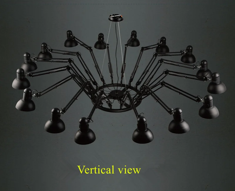 Винтажные подвесные светильники, подвесной светильник в виде паука, подвесные светильники, винтажное Освещение для дома