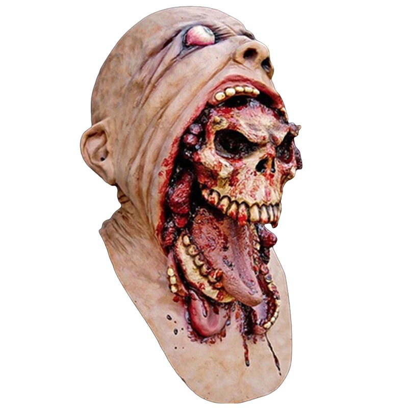 cute zombie horrorable face rotting zombie christmas halloween cosplay party props masks upscale ghost horror scary - Zombie Props cute zombie horrorable face rotting zombie christmas halloween cosplay party props masks upscale ghost horror scary - Zombie Props
