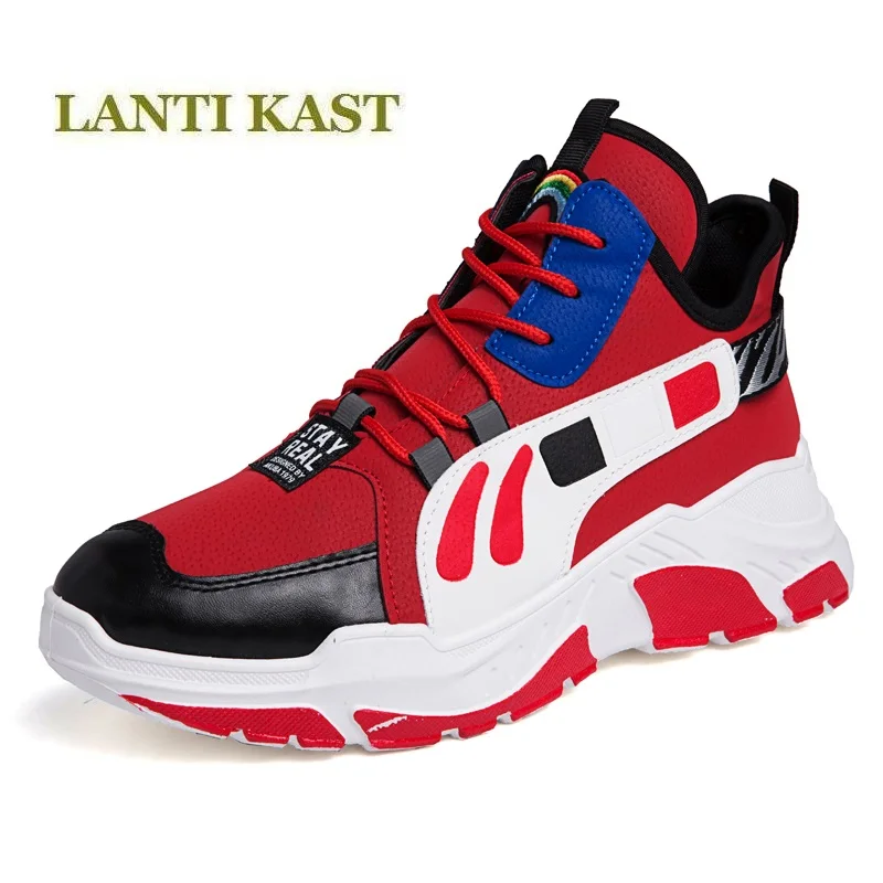 

2018 new Korean version of fashion Coloured thick sole leisure shoes Sports trend personalized canvas shoes
