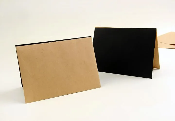 10 шт./партия черно-белые крафтовые бумажные конверты, винтажный Европейский Стиль, крафт-конверт для карт, скрапбукинг, подарок