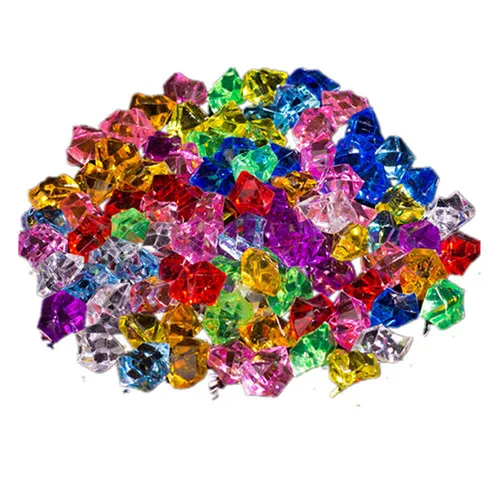 150 шт./лот 1,4*1,1 см мини декоративные камни для аквариума кристаллы камни украшение ваза фильтр галька DIY вечерние украшения - Цвет: a--Multicolor