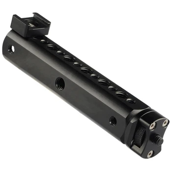 

Aluminum Handle Grip Handbar Extended Handheld Support Monitor Mount For Zhiyun Weebill Lab Gimbal Stabilize Accessories #8