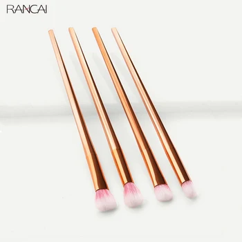 

RANCAI 4pcs Diamond Handle Eyeshadow Contour Blending Concealer Makeup Cosmetic Brush Tool