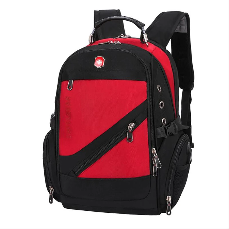 

Brand Swiss Laptop 15"Backpack External Swiss Computer Backpacks Anti-theft Backpack Waterproof Bags for Men Women backpack