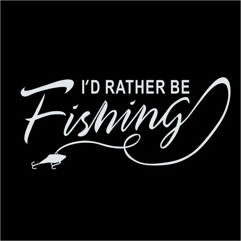 DCTAL car Fishing Sticker car styling programa Catfish Hunter Pesca divertido Cuerpo Adhesivos Accesorios fishing decal F2-20