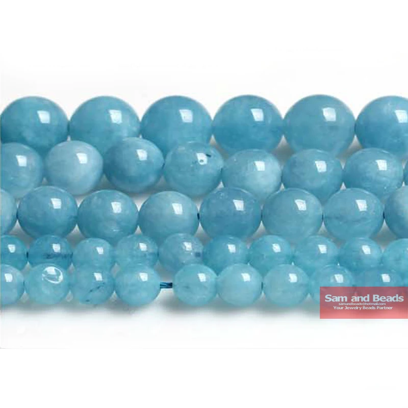 Натуральный камень Гладкий круглый бусины ангелит синий авантюрин Beads1" нить 4 6 8 10 мм выбрать размер для изготовления ювелирных изделий ANB01