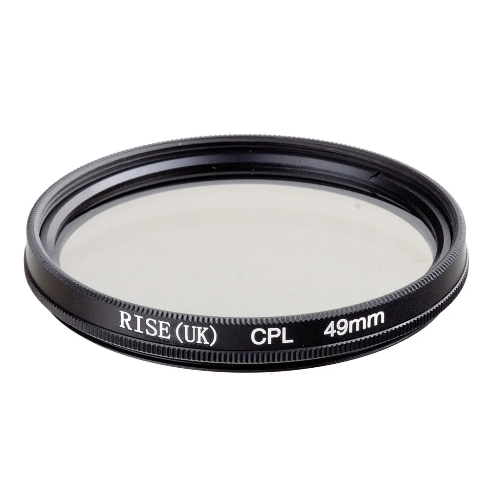 RISE (UK) 49 мм CPL PL CIR поляризационный фильтр для объектива DLSR мм|polarizing filter|49mm cpl49mm cpl