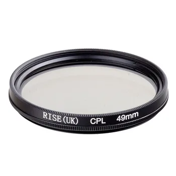 

RISE(UK) 49MM CPL PL-CIR Polarizing Filter for DLSR 49mm lens