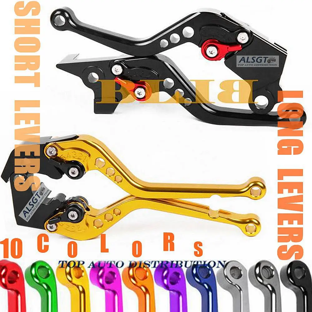 

For BMW S1000RR (w and w/o CC)/S1000R (w and w/o CC) 2015-2017 CNC Adjustable Clutch Brake Levers Set Short/Long Aluminum