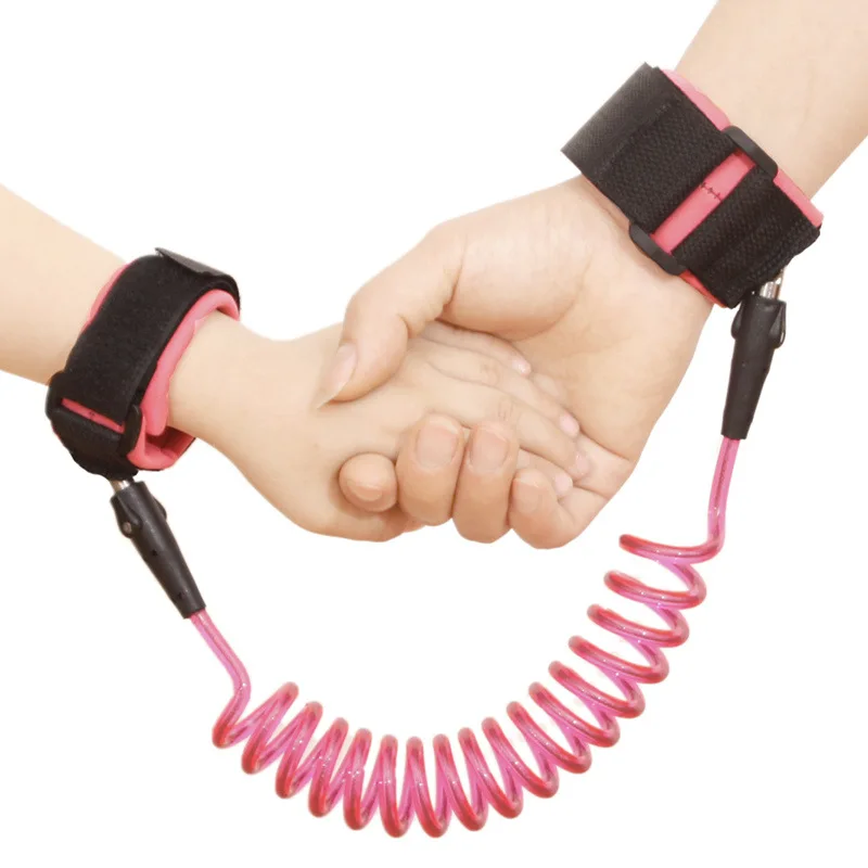 

Kids Safety Anti Lost Walking Harness Anti-lost Strap 1.5M Rope Wrist Leash Walking Hand Belt Children Hand Belt Rope