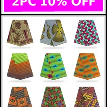 Оптовые цены последняя нигерийская ткань дизайн настоящий воск Гарантированная Анкара вощеная ткань с Африканским узором воск с принтом хлопчатобумажная