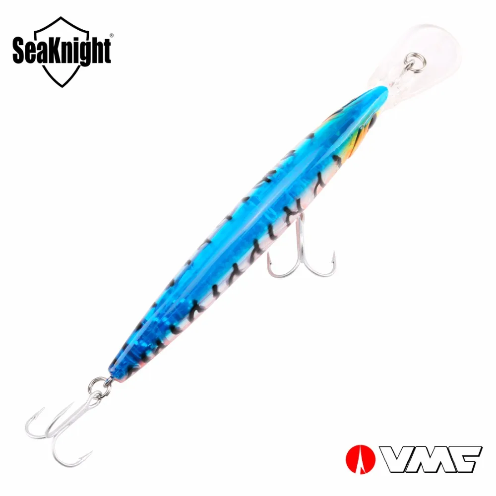 SeaKnight бренд SK045 серия Minnow 5 шт./лот рыболовная приманка 110 мм/4.33in 16 3 г VMC Крючки 3D