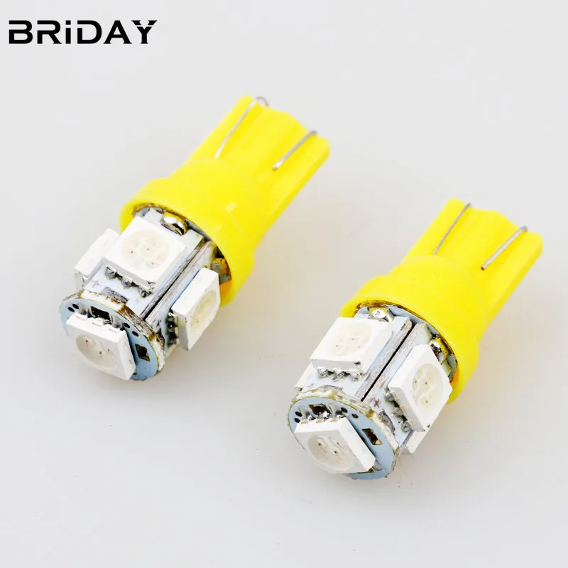 1PC Super Bright T10 5050 5smd clearance lights reading lamp license plate led Bulbs daytime running