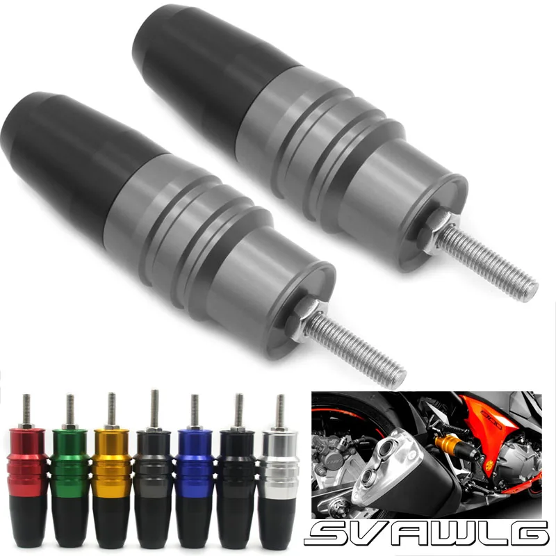 

Motorcycle Exhaust Crash Sliders Falling Protection For Yamaha Xmax 250 Aerox NVX Nmax 155 MT 125 Honda MSX125 X-adv Z750