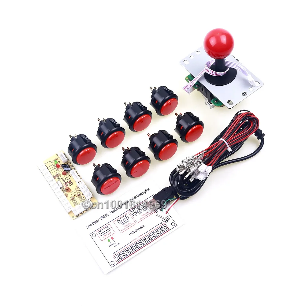 Arcade Bundle Classic font b Video b font font b Game b font Kits 30mm Sanwa