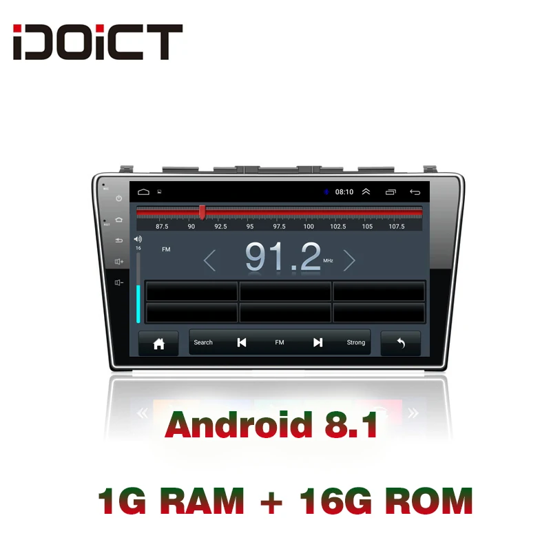 Top IDOICT Android 8.1 Car DVD Player GPS Navigation Multimedia For Honda CRV Radio 2008 2009 2010 2011 car stereo wifi 3