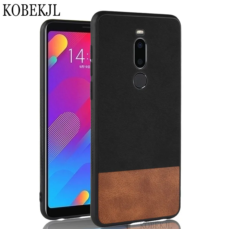

For Meizu M8 Case Meizu M8 Case Soft Silicone Edge Leather Back Cover Phone Case Meizu M8 M 8 MeizuM8 M813H Protective Case 5.7