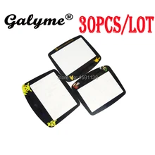 30 шт./партия,, пластиковые игровые линзы, подходят для GameboyAdvance, ограниченное количество, мультяшный узор, ЖК-экран, защитная пленка для мальчика, Advance